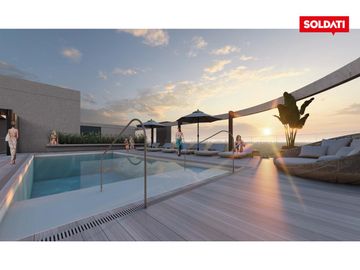 Departamento en venta 2 ambientes en Pinamar