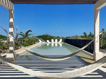 Espectacular departamento con vista al mar en Telchac totalmente amueblado