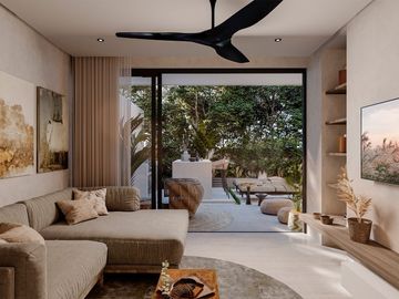 DEPARTAMENTO CON JARDIN Y ALBERCA