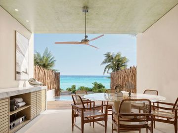 VENTA DE 3 VILLAS EN PRIMERA FILA EN CHELEM, YUCATÁN