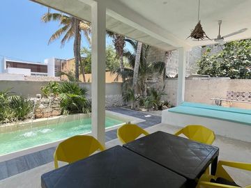 Casa en Chelem Puerto,  Yucatán a 1 cuadra del mar