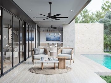 Preventa Residencia en Privada con amenidades en Yucatán Country Club en Mérida