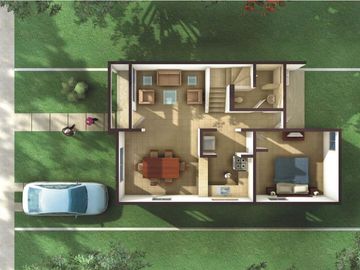 Casa en venta en Mérida, Privada Gran Santa Fe Norte, Caucel ( Mod. Niza)