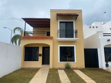 Casa en venta en Mérida, Privada Gran Santa Fe Norte, Caucel ( Mod. Niza)