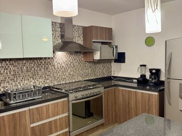 Renta Departamento Amueblado de 3 Recámaras en Habitarea Towers por $28,000