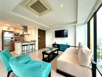 En venta suite vista al ciudad Edf. Poseidon cerca cc La Cuadra.
