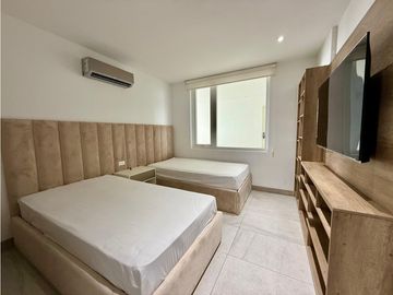 Venta departamento vista al mar edf Mykonos cerca cc la Cuadra.