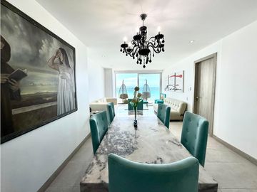 Venta departamento vista al mar edf Mykonos cerca cc la Cuadra.