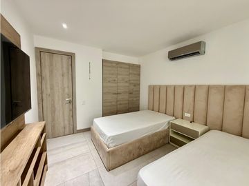 Venta departamento vista al mar edf Mykonos cerca cc la Cuadra.