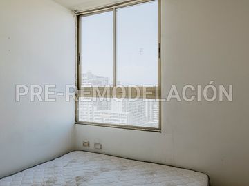 Pie en 60 cuotas. Venta Depto. 1 Dormitorio/1B + Est - Santiago