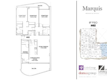 Departamento 4 Ambientes en Venta en Marquis Belgrano R - Cochera, Balcón y Amenities de Lujo