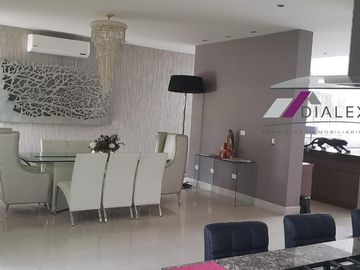La Joya Privada Residencial -CARRETERA NACIONAL- VENTA Casa 450 m2 EN ESQUINA con Alberca