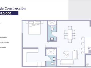 Departamento en VENTA - Col Manantiales - Zona Forjadores - Periférico Ecológico