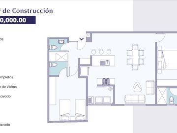 Departamento en VENTA - Col Manantiales - Zona Forjadores - Periférico Ecológico