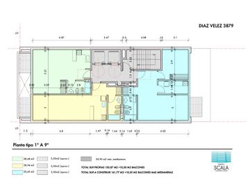 Departamento Monoambiente a estrenar - Almagro