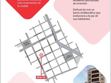 CENTRO* DEPTO 1 DORM C/BALCON - ENTREGA 2025