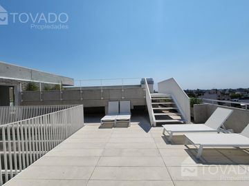 Hermoso 3 ambientes a estrenar con balcón aterrazado, en edificio en esquina con amenities
