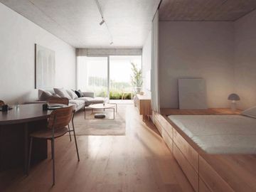 Venta Departamento de 1 Ambiente Divisible Próximo a Estrenar en Palermo Hollywood