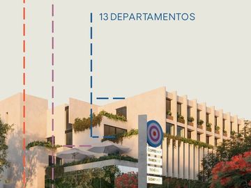 Departamento en venta Merida tres recamaras y terraza  Mira Yucatan