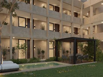 DEPARTAMENTOS EN VENTA EN DZITYA DE 1 RECÁMARA EN PRIVADA ZELESTA