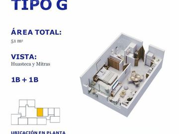 Departamento en el Centro de Monterrey