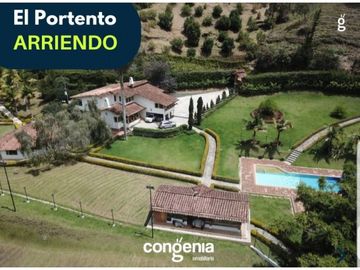 Finca en arriendo- El Retiro- Vereda el portento