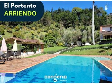 Finca en arriendo- El Retiro- Vereda el portento