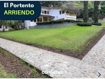 Finca en arriendo- El Retiro- Vereda el portento