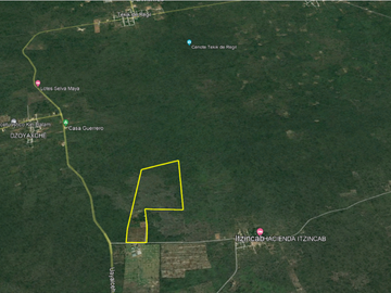 Rancho en Tecoh Yucatan, con casa, en venta