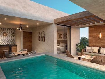 Departamento frente al mar en San Crisanto, Yucatán, en venta