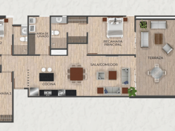 Departamento frente al mar en San Crisanto, Yucatán, en venta