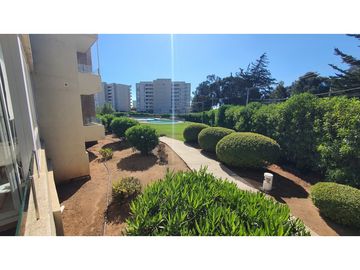 Venta depto amoblado 3D 1B 1E en Condominio Lomas de Papudo