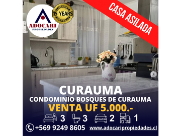 CURAUMA - COND. BOSQUES DE CURAUMA - CASA INDIVIDUAL