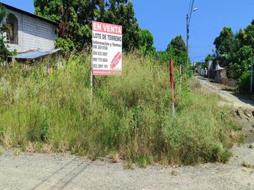 TERRENO EN VENTA LOTE No. 2, TONSUPA, CALLE  TUNGURAHUA Y CALLE  SEXTA