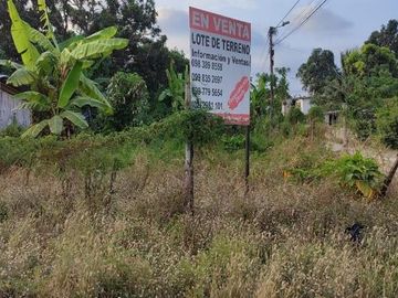 TERRENO EN VENTA LOTE No. 2, TONSUPA, CALLE  TUNGURAHUA Y CALLE  SEXTA