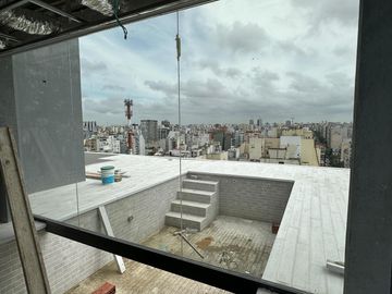 Departamentos 1 y 2 Ambientes. A estrenar. San Cristobal. Cochera. Solarium