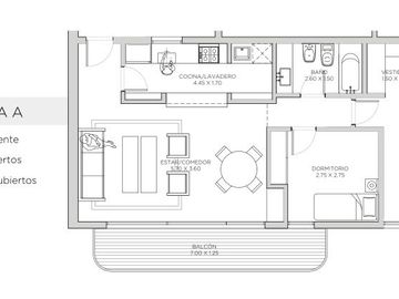Departamento en pozo en venta en Victoria