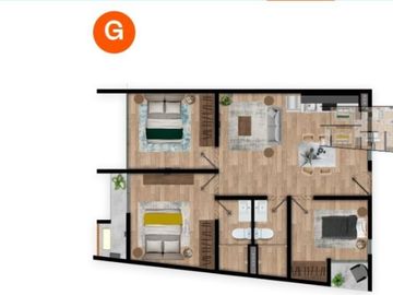 Pre-Venta departamento de 76.71 m2 en el corazón del centro de Monterrey