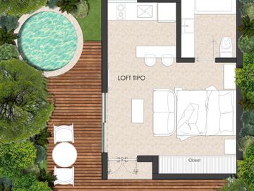 Mini Loft en Venta en Ticopó