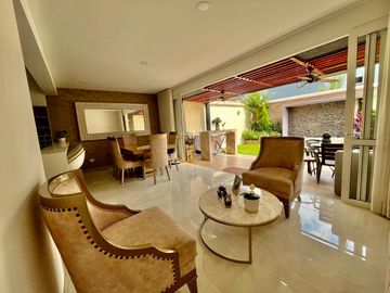 Exclusiva Casa En Venta En Pance, Lujo, Naturaleza Y Seguridad En Conjunto Residencial
