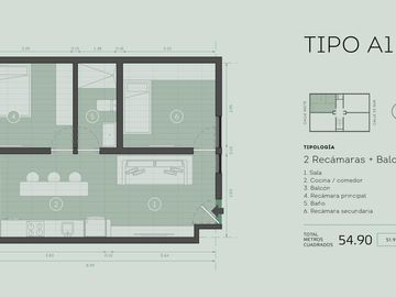 Departamento en  venta en playa del carmen 2 recámaras al mejor precio