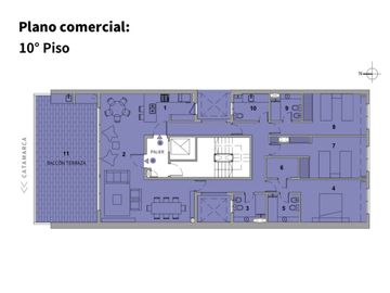 Departamento en Zona rio
