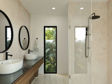 CASA DE UNA PLANTA DE TRES HABITACIONES EN PRIVADA MORERA, CHOLUL.