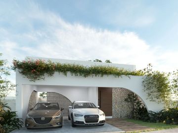 CASA EN PREVENTA DE TRES RECAMARAS, EN PRIVADA MORERA CHOLUL.