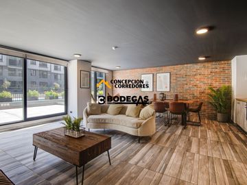 DEPARTAMENTO LOFT 1D(ARRIBA)+1B SANTIAGO SECTOR METRO ULA