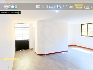 Departamento en venta en San Simón Ticumac