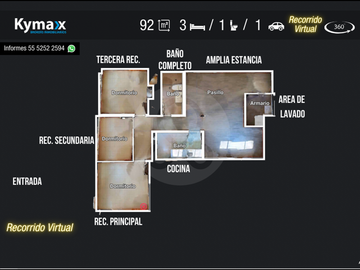 Departamento en venta en San Simón Ticumac