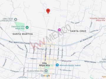 VENTA Terreno rustico, en Villa Milpa Alta. Gran Potencial para Derarrollo Habitacional, Comercial o Ejidal