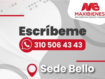 ARRIENDO de CASAS en BELLO