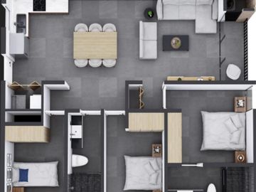 Departamento en venta, Cumbres 4to. Sector, Monterrey
